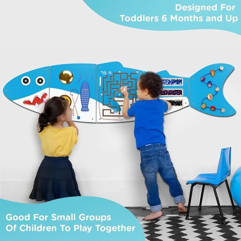Monläurd® Caterpillar Montessori Busy Board,Sensory Board,Educational Toys,Activity Cube,Wall Toys,Daycare Furniture,Playroom Furniture,Interactive Toys,Wooden Toys,Learning Toys,Boys and Girls 6 M+ in Saudi Arabia
