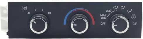 لوحة مفاتيح التحكم في المناخ لسخان التيار المتردد لـ 1996-2020 Chevy Express 1500 2500 C4500 Astro لـ GMC Savana 3500 4500 2003-2009 C5500 Topkick Safari 599-217 in Kuwait