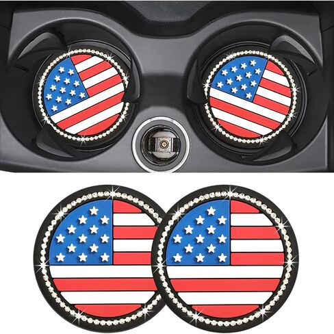 Car Cup Coaster for KIA Cup Holder Insert Coaster Car Interior Silicone Non-Slip Accessories (2.75 Inch) 2PCS in Saudi Arabia