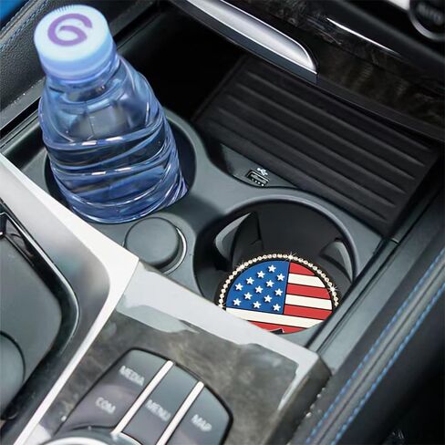 Car Cup Coaster for KIA Cup Holder Insert Coaster Car Interior Silicone Non-Slip Accessories (2.75 Inch) 2PCS in Saudi Arabia