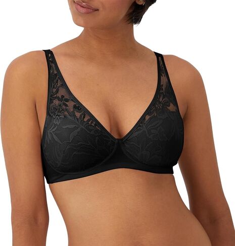 Bali Women's Breathe Modal T-Shirt Bra, Breathable Wireless Bra, Full-Coverage Convertible Bra in Saudi Arabia