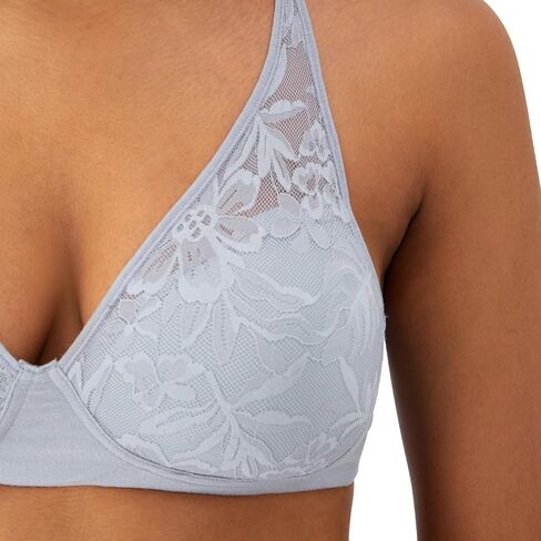 Bali Women's Breathe Modal T-Shirt Bra, Breathable Wireless Bra, Full-Coverage Convertible Bra in Saudi Arabia