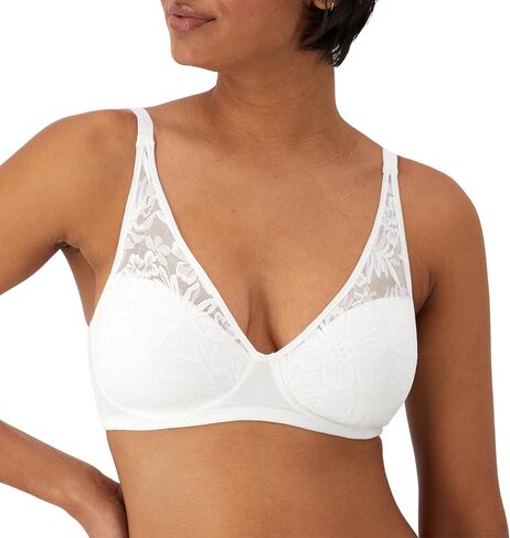 Bali Women's Breathe Modal T-Shirt Bra, Breathable Wireless Bra, Full-Coverage Convertible Bra in Saudi Arabia