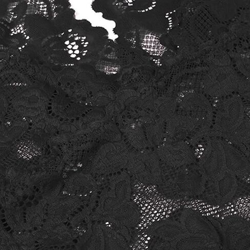 ملابس داخلية للنساء ملابس نوم بيبي دول زهرية بدون ظهر قميص دانتيل شفاف من خلال رسن ملابس نوم عميقة على شكل حرف V فستان تيدي صغير in Kuwait