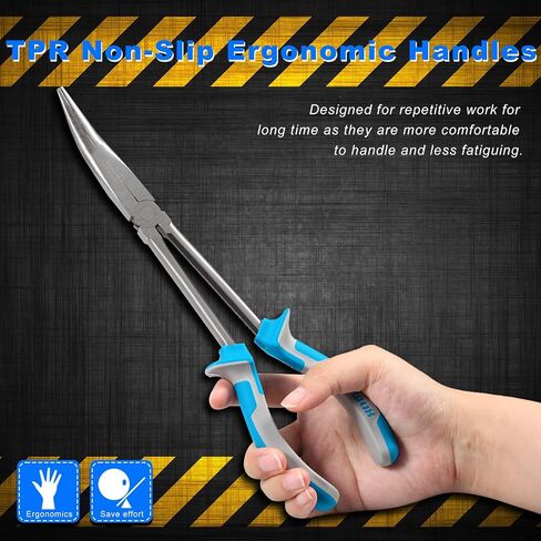 SPEEDWOX Long Reach Ring Nose Plers 11 Inch Long Reach Hose Grip Pliers Spark Plug Removal Pliers Spark Plug Tool Seadoo Spark Accessories Hose Removal Pliers Spark Plug Wire Separator in Kuwait