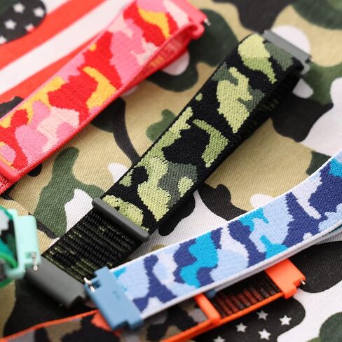 Adjustable Nylon Sport Watch Bands with Hook and Loop Fastener, No tools required, Quick Release Watch Straps Band Width 16mm 18mm 20mm 22mm in Saudi Arabia