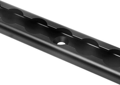 Upgrade Aluminum L Track, 12 inch L Track Rail Black Oxide for Securing Motorcycles, ATVs, Dirt Bikes, Utility Tractors, and More, Use On Pickup Trucks, Vans, Or Enclosed Trailers, Pack of 4 in Kuwait