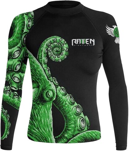 Women's Kraken Octopus Rash Guard MMA BJJ in Saudi Arabia