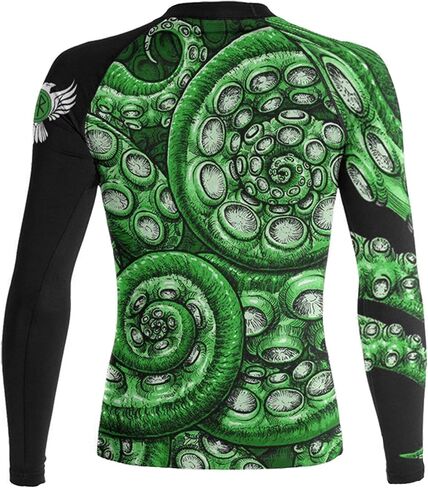Women's Kraken Octopus Rash Guard MMA BJJ in Saudi Arabia
