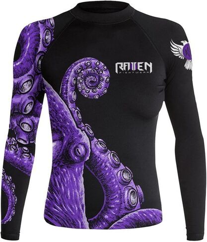 Women's Kraken Octopus Rash Guard MMA BJJ in Saudi Arabia