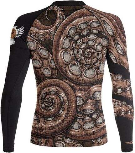 Women's Kraken Octopus Rash Guard MMA BJJ in Kuwait