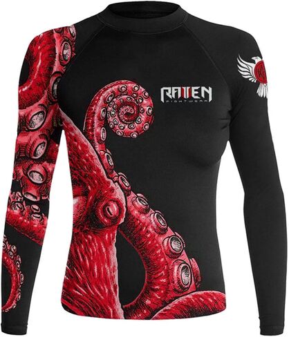 Women's Kraken Octopus Rash Guard MMA BJJ in Saudi Arabia