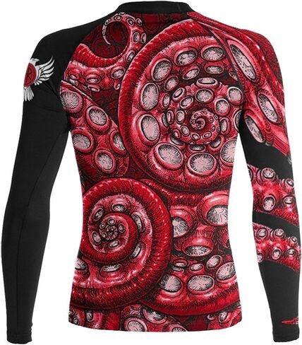 Women's Kraken Octopus Rash Guard MMA BJJ in Saudi Arabia