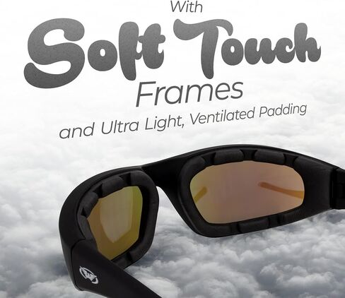 Global Vision Kickback Motorcycle Glasses in Saudi Arabia