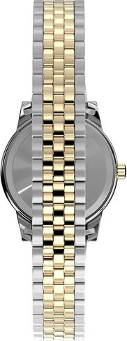 Timex Women's Main Street 25mm Watch - Silver-Tone Expansion Band Mother of Pearl Dial Silver-Tone Case in Saudi Arabia