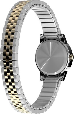 Timex Women's Main Street 25mm Watch - Silver-Tone Expansion Band Mother of Pearl Dial Silver-Tone Case in Saudi Arabia