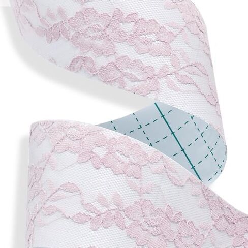 Boob Tape (2 Rolls) with Elegant Lace Covering | Boobytape for Breast Lift, Push Up, and Invisible Support in Saudi Arabia