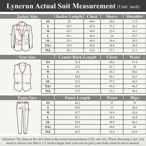 Mens Suit Slim Fit 3 Piece Suit Blazer Vest Pants Sets with Bow Tie Handkercher Brooch for Men for Wedding Prom Party in Kuwait