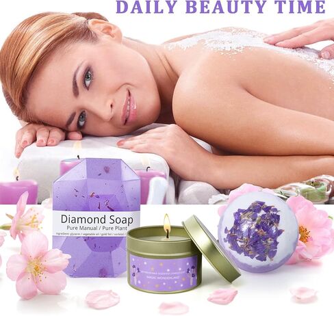 هدايا للنساء، هدايا عيد ميلاد للنساء، أفكار هدايا فريدة للأم من الابنة، هدايا للأصدقاء الإناث، سلة هدايا عيد ميلاد سعيد الثلاثين والأربعين والخمسين للنساء، هدية شكرًا للنساء (أرجواني) in Kuwait