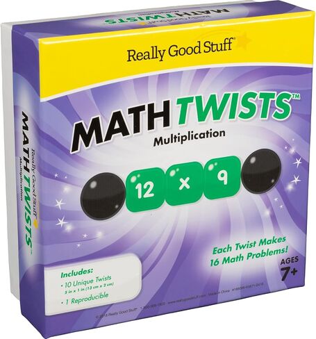 Really Good Stuff Calming & Fidget Twists Set of 5- Sensory Fidget Toys for Stress Relief, Self-Regulation, and Relaxation, Sensory Products for Kids in Saudi Arabia