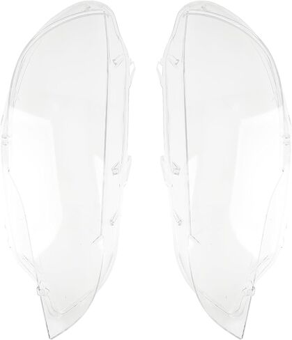 AUTOKAY 63117271371 63117271372 Left & Right Car Headlight Lens Cover Fits for BMW X6 E71 2008-2014 in Saudi Arabia