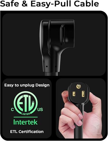 سلك محول شاحن EV من NEMA 6-50P إلى 14-50R، ومجفف 50AMP مدرج في قائمة ETL إلى محول تحويل 50AMP EV للشحن من المستوى 2 in Kuwait