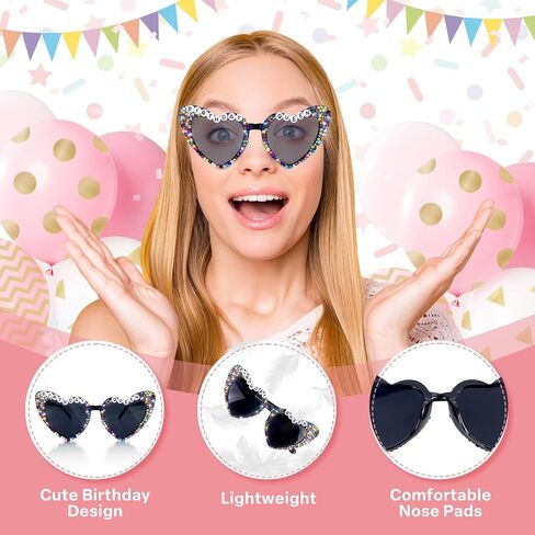 نظارات شمسية لعيد الميلاد مع تاج فتاة عيد الميلاد، تاج عصابة رأس لعيد الميلاد للنساء والفتيات in Kuwait