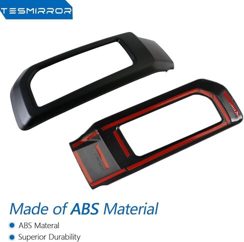 طقم تعتيم مصبغة لسيارة 4Runner Limited، شبكة مصد أمامي لسيارة Toyota 4Runner Limited 2016-2024 ملحقات إدراج غطاء حماية قولبة مجموعة من 6 قطع ABS غير لامع (تناسب فقط محدود) in Kuwait