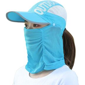 Women's Quick-Dry Sun Hat | Multifunctional Wear, Bright Colors, UV Protection Peaked Cap
