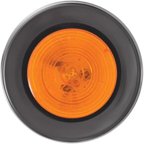 GG Grand General 76431 كهرمان/شفاف 2 بوصة 1 مصباح LED مختوم