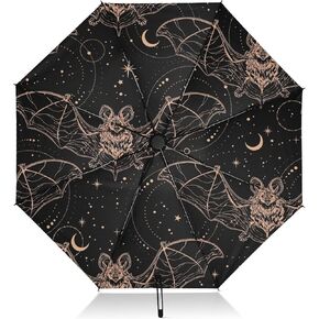 Folding Umbrella Compact Travel Umbrella Automatic Open Close Inverted Umbrella for Rain Windproof Sun Umbrella UV Protection Large Portable Reverse Umbrella for Women Men