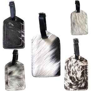 علامة الأمتعة المصنوعة من جلد البقر الأصلي من جلد المهاد لبطاقات تعريف الأمتعة وعلامات حقائب السفر لحقائب السفر وغطاء الخصوصية وملصق الهوية (علم المملكة المتحدة) in Kuwait