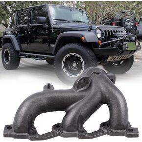 674-915 Driver Side Exhaust Manifold fits for Jeep Wrangler Manifold 2007 2008 2009 2010 2011 Exhaust Manifold Kit, w/Gaskets and Hardware