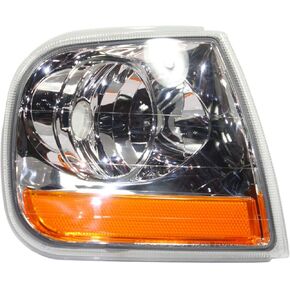 For 2001 02 2003 Ford F-150 Pair Park/Signal Lights Driver and Passenger Side Unit includes signal lamp; Lightning FO2520170 FO2521170-replaces 1L3Z 13201BA 1L3Z 13200BA