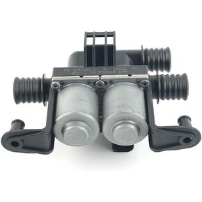 64116910544 1147412166 EHV102 Heater Control Valve Compatible With E53 E70 F15 X5 2000-2015 E71 F16 X6