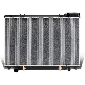 DNA Motoring OEM-RA-2917 Bolt-On T-6061Aluminum Radiator Compatible with 07-11 Camry AT, 28-11/16" W X 15-13/16" H X 5/8" D, 1-3/8" Inlet, 1-3/8" Outlet