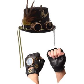 GRACEART Bundle Sales Steampunk Top Hats + Steampunk Bowtie