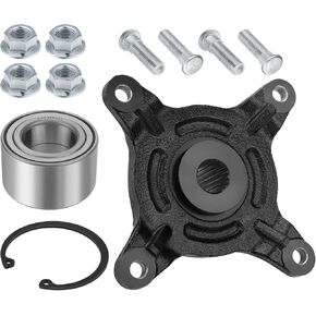 Front Wheel Hub & Bearing & Studs for Polaris Ranger 500 2017-2022 Ranger 570 2016-2024 Ranger EV 2017-2022 PRO-XD-Mid-Size 2022-2024
