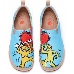 UIN Women's Art Travel Shoes Slip On Casual Cozy Loafers Lightweight Comfort Fashion Sneaker Toledo Ⅰ