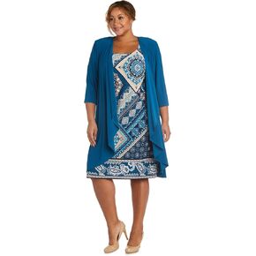 R&M Richards Womens Casual Daytime Dress Set