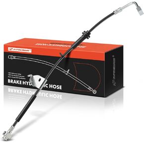 A-Premium Rear Passenger Side Brake Hydraulic Hose Compatible with Select Chrysler Models - Pacifica 2017 - Replace# 68223524AB, 68223524AC