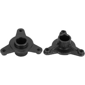 Keenso Rear Wheel Axle Hub,78mm 23T Spline 3 Stud Spline Wheel Hub Fit for 110cc ATV507 ATV516F ATV517F ATV Kart