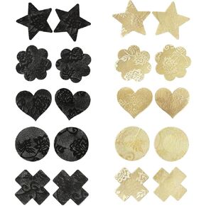 Self adhesive nipple covers -Pasties Breast Petals for Women Lingerie Grade Adhesive Waterproof