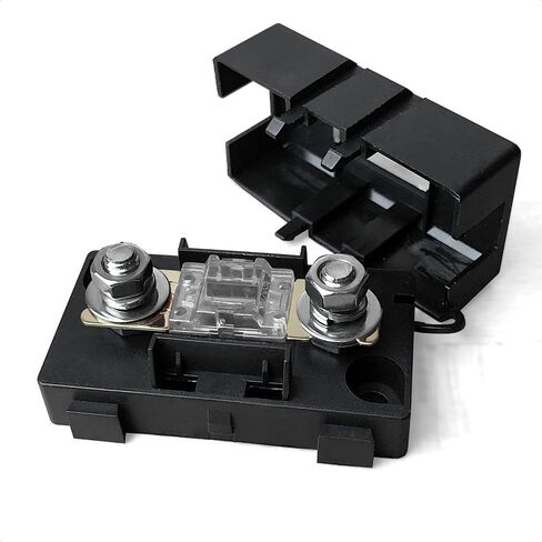 حامل الصمامات المضمن MGI SpeedWare Mini-ANL/MIDI مع غطاء ومسامير للأسفل (125A Fuse) in Kuwait