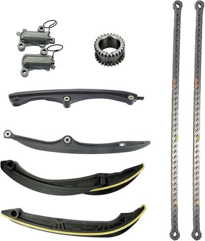 مجموعة سلسلة التوقيت HL3Z6268A متوافقة مع 2017-2021 Ford Expedition F150 Lincoln Navigator 3.5L Turbo V6 DOHC، HL3Z-6268-A، HL3Z-6K255-A، HL3Z-6K255-B، HL3Z-6B274-A in Kuwait