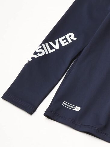 Quiksilver Boys' Youth All Time Long Sleeve Rashguard Surf Shirt 50+ UPF in Saudi Arabia