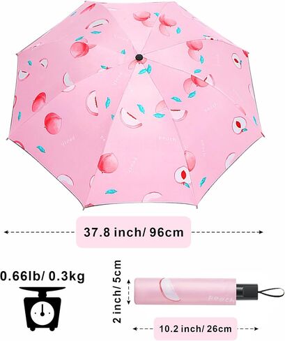 Sun Umbrella Mini Travel Umbrella for Rain & Sun Small Lightweight Uv Umbrellas for Sun Protection Outdoor Sport Colorful Portable Foldable Compact UV Blocking Umbrella for Walking in Saudi Arabia