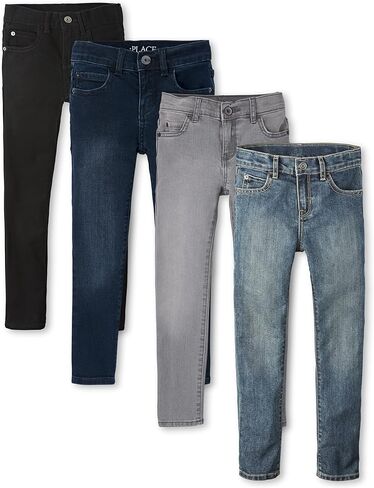 The Children's Place Boys' Multipack Basic Stretch Skinny Jeans in Saudi Arabia