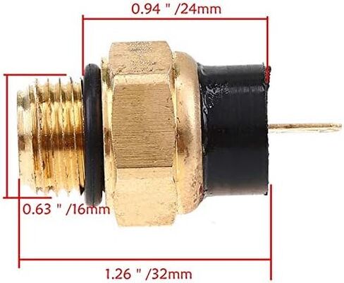 دراجة نارية مروحة مشعاع التبديل مستشعر حرارة ل VFR750F VFR800 VTR1000F VT600 VT750 VT1100 نظام التبريد موتو موتوكروس in Kuwait