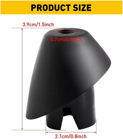 قاعدة مطاطية لزخرفة الهوائي لسيارة Toyota FJ Cruiser 07-14، زينة هوائي راديو السيارة - استبدل إطار قاعدة تثبيت الراديو اليدوي 86392-35031 in Kuwait